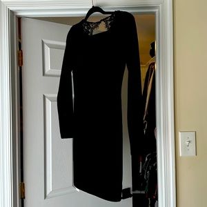 Lulus black cocktail dress